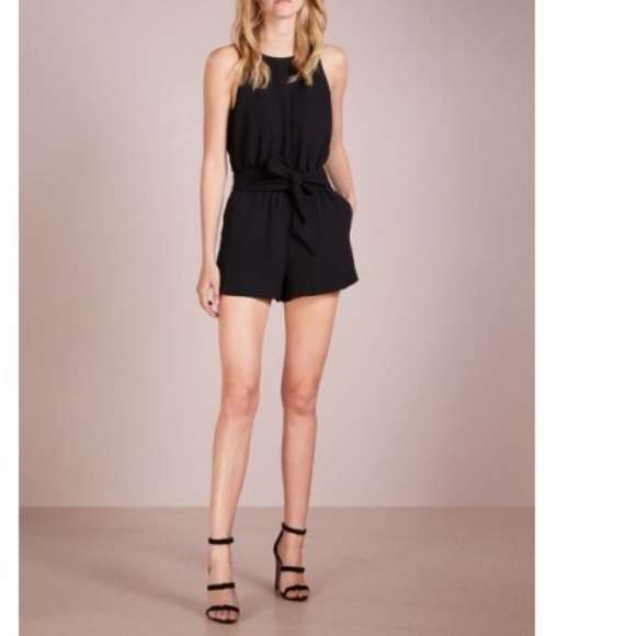 club monaco black romper